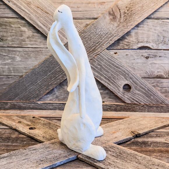 Adorable, Whimsical & Quirky Family of 3 Bunnies, Easter & Spring Decor, 10” - Picture 6 of 8